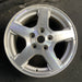 17" GRAND CHEROKEE 05 17x7.5 Limited machined w/o inlay at end of spokes - Front View