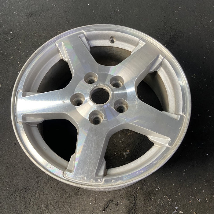 17" GRAND CHEROKEE 05 17x7.5 Limited machined w/o inlay at end of spokes - View 8