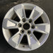 17" SIERRA 1500 PICKUP 19 , 17x8, alloy Original OEM Wheel Rim - Angle View