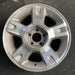 16" EXPLORER 01 2 Dr , 16x7, aluminum, 5 straight spokes Original OEM Wheel Rim - Angle View
