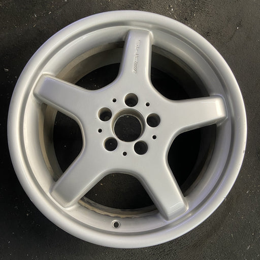 18" MERCEDES S-CLASS 03 230 Type; SL500, 18x9.5 Original OEM Wheel Rim - Angle View