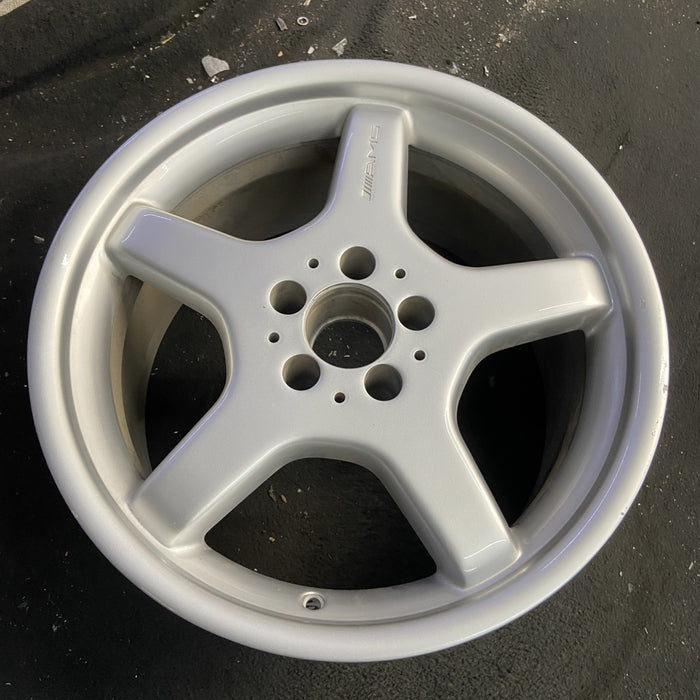 18" MERCEDES S-CLASS 03 230 Type; SL500, 18x9.5 Original OEM Wheel Rim - Side Profile