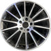 20" MERCEDES G-CLASS 19-20 463 Type G550 20x8.5 machined face with black accent - Front View
