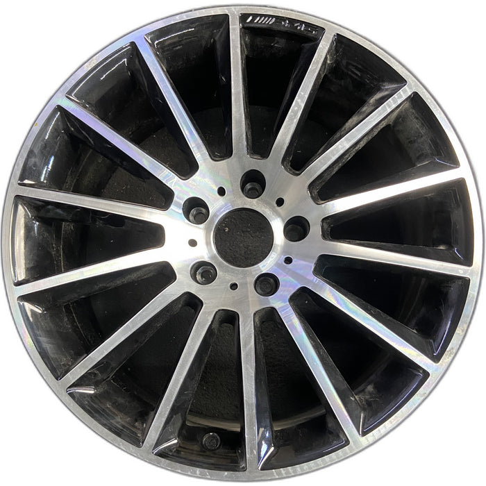 20" MERCEDES G-CLASS 19-20 463 Type, G550, 20x8.5, machined face with black - Front View