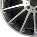 20" MERCEDES G-CLASS 19-20 463 Type G550 20x8.5 machined face with black accent - Back View