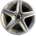 20" MERCEDES GLE-CLASS 16 166 Type, , GLE300d, 20x9, w/AMG, silver accents - Front View
