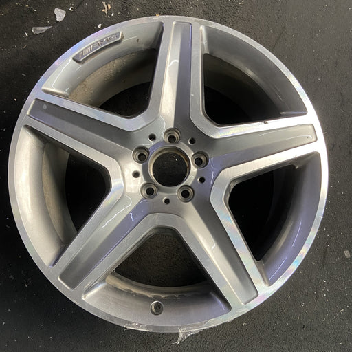 20" MERCEDES GLE-CLASS 16 166 Type, , GLE300d, 20x9, w/AMG, silver accents - Angle View