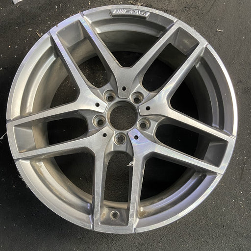 19" MERCEDES GLC-CLASS 16 253 Type GLC300 19x8 10 spoke gray accents Original - Front View