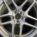 19" MERCEDES GLC-CLASS 16 253 Type GLC300 19x8 10 spoke gray accents Original - Angle View
