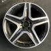 20" MERCEDES GLE-CLASS 16 166 Type SUV VIN D 4th digit GLE300d 20x9 w/AMG black - Front View