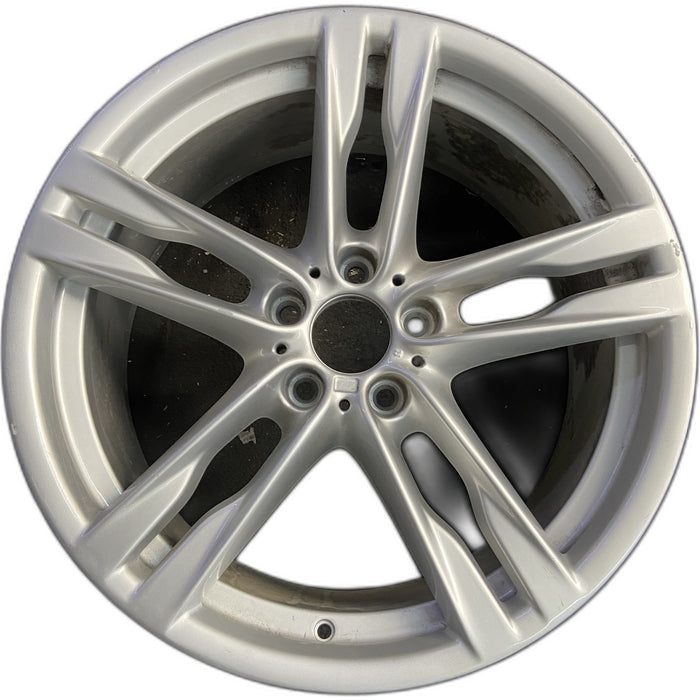 20" BMW 640i 12-15 20x9 , 5 spoke, double spoke Original OEM Wheel Rim - Front View