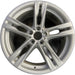 20" BMW 640i 12-15 20x9 , 5 spoke, double spoke Original OEM Wheel Rim - Front View