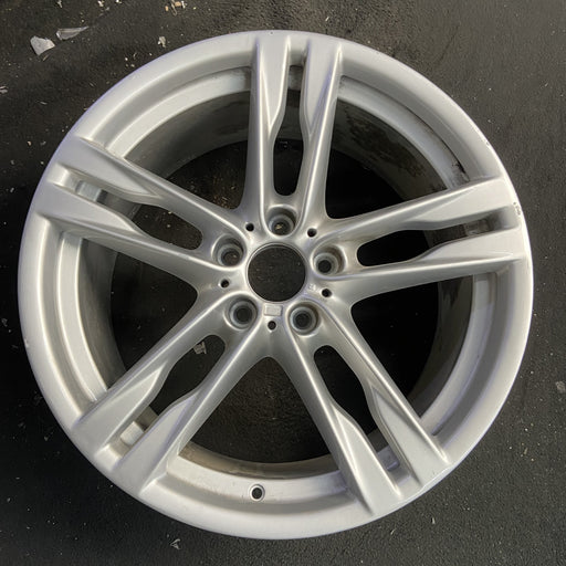 20" BMW 640i 12-15 20x9 , 5 spoke, double spoke Original OEM Wheel Rim - Angle View