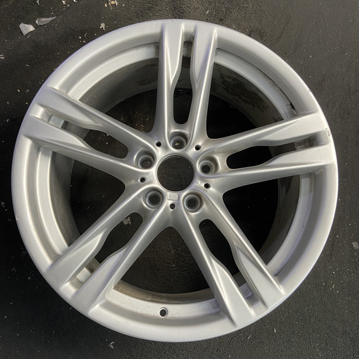 20" BMW 640i 12-15 20x9 , 5 spoke, double spoke Original OEM Wheel Rim - Angle View