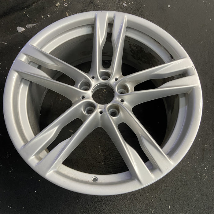 20" BMW 640i 12-15 20x9 , 5 spoke, double spoke Original OEM Wheel Rim - Side Profile