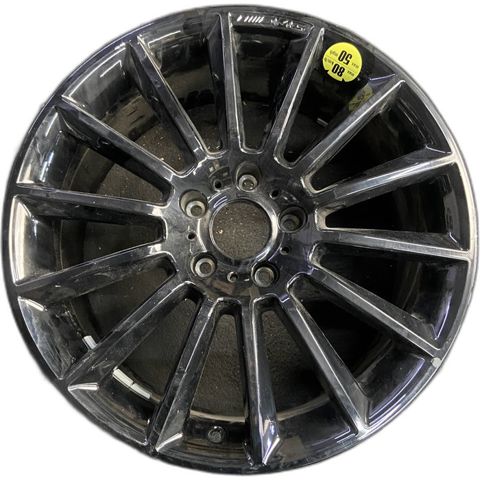 20" MERCEDES G-CLASS 21-24 463 Type, G550, 20x8.5, 14 spoke, black Original OEM - Front View
