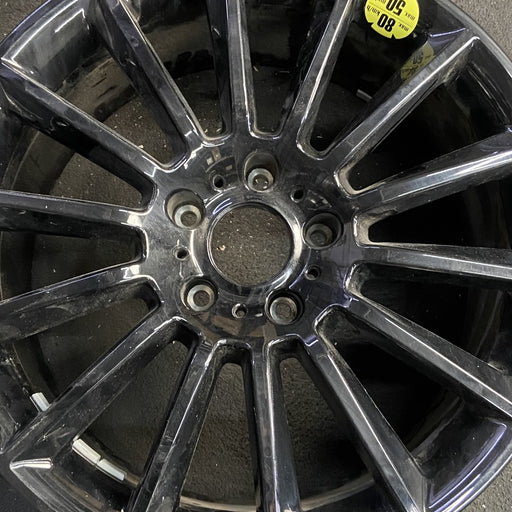 20" MERCEDES G-CLASS 21-24 463 Type G550 20x8.5 14 spoke black Original OEM - Angle View