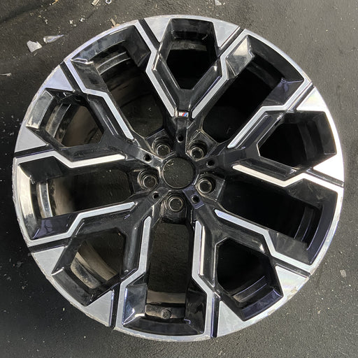 20" BMW X3 25 20x10.5, , Y spoke Original OEM Wheel Rim - Angle View