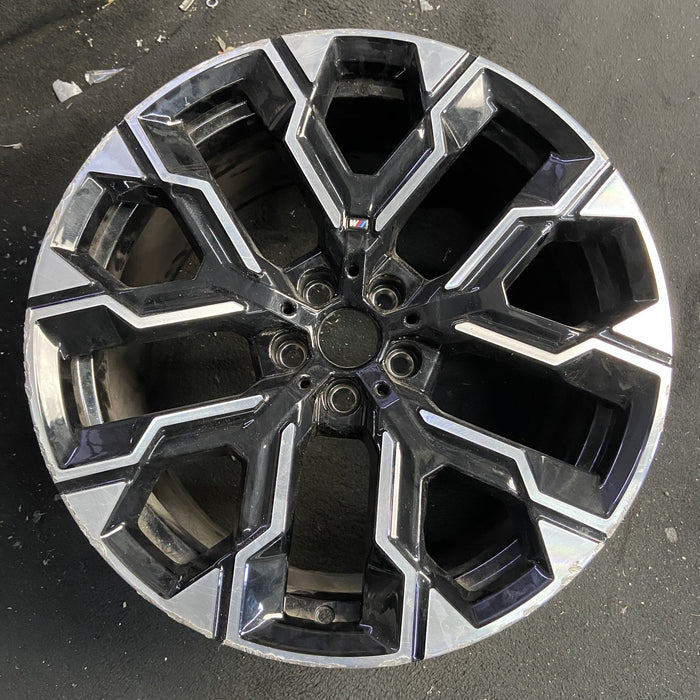 20" BMW X3 25 20x10.5, , Y spoke Original OEM Wheel Rim - Angle View