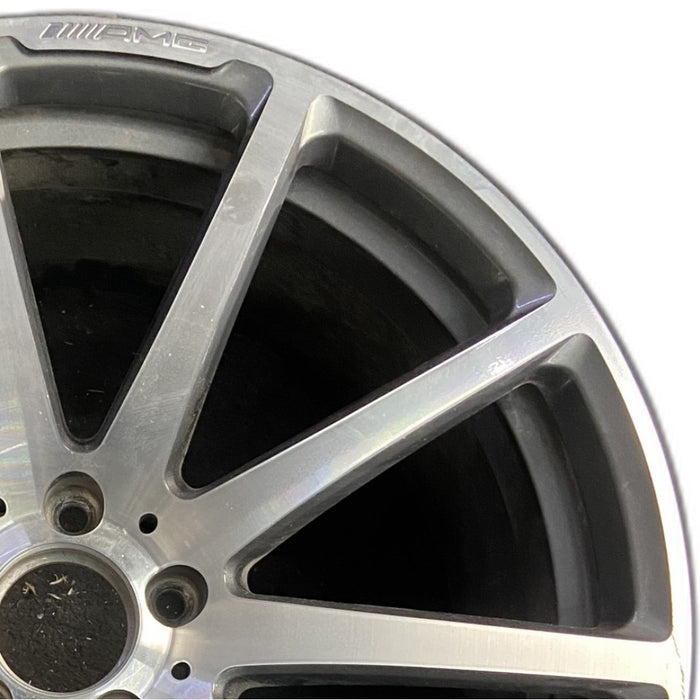 20" MERCEDES S-CLASS 15 231 Type; SL63 20x10 10 individual spokes rear machined - Side Profile