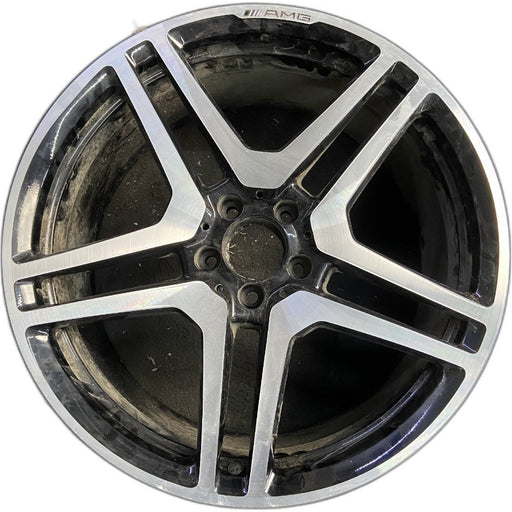 20" MERCEDES CL-CLASS 13-14 216 Type; CL63 20x9.5 10 spoke 5 pairs accent - Front View