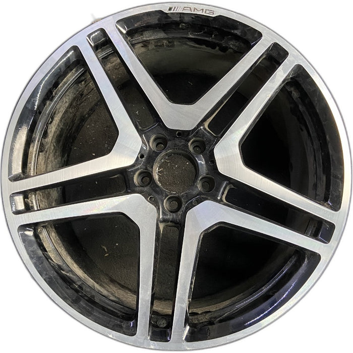 20" MERCEDES CL-CLASS 13-14 216 Type; CL63 20x9.5 10 spoke 5 pairs accent - Front View