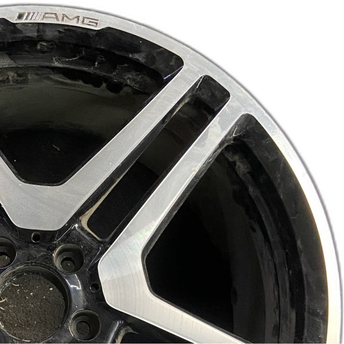 20" MERCEDES CL-CLASS 13-14 216 Type; CL63 20x9.5 10 spoke 5 pairs accent - Side Profile