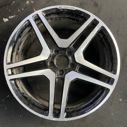20" MERCEDES CL-CLASS 13-14 216 Type; CL63, 20x9.5, , accent Original OEM Wheel - Angle View