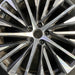 21" LEXUS RX350 23-25 21x8 20 spoke machined black Original OEM Wheel Rim - Angle View