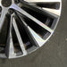 21" LEXUS RX350 23-25 21x8 20 spoke machined black Original OEM Wheel Rim - Back View