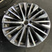 21" LEXUS RX350 23-25 21x8 20 spoke machined black Original OEM Wheel Rim - View 7