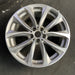 19" BMW X3 18-20 19x7.5 , 5 spoke, V spoke, wide spoke Original OEM Wheel Rim - Angle View