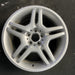 18" MERCEDES CL-CLASS 03-05 215 Type; CL55, 18x9 Original OEM Wheel Rim - Angle View