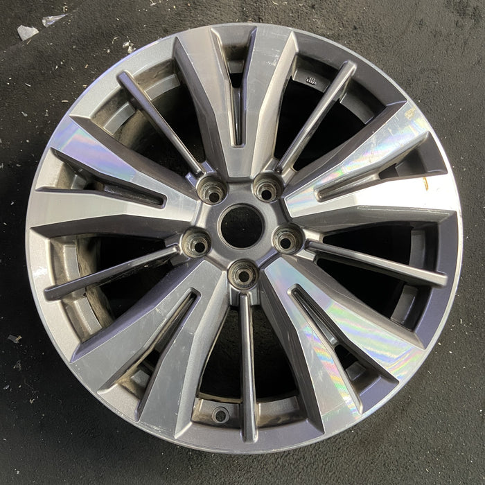 18" PATHFINDER 17-20 18x7.5 , 15 spoke Original OEM Wheel Rim - Angle View