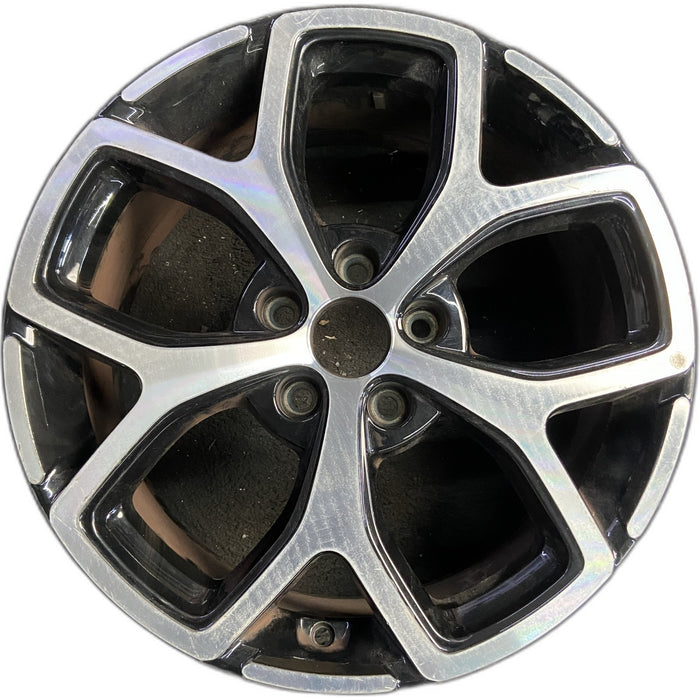 18" VELOSTER 19-20 18x7.5 , 5 spoke, Y spoke Original OEM Wheel Rim - Front View