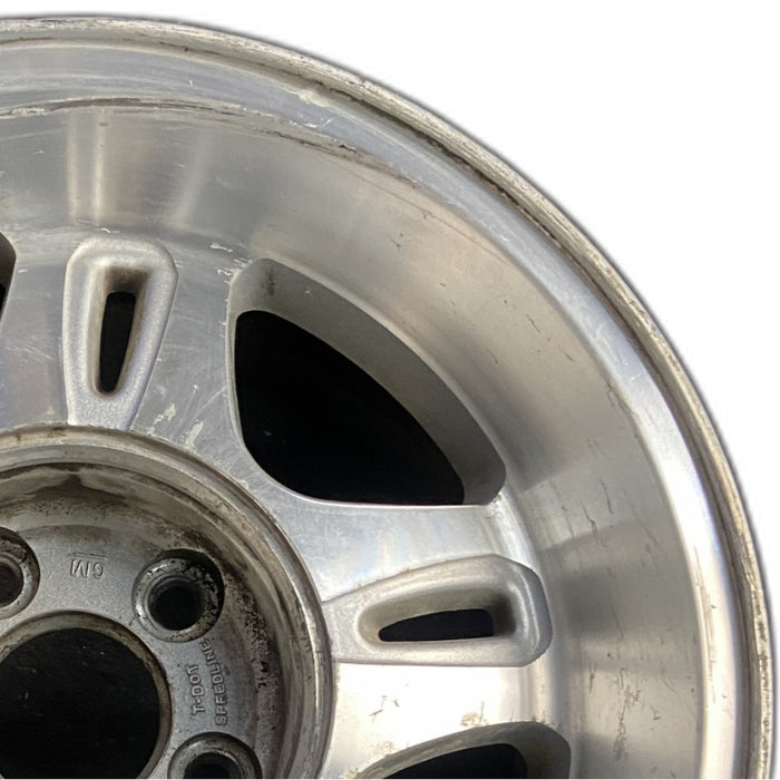 16" BLAZER S10/JIMMY S15 01 4x2 16x8 Xtreme machined face silver accents - Side Profile