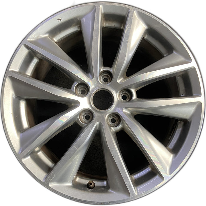 17" INFINITI Q50 14-15 17x7.5 , , narrow spoke width Original OEM Wheel Rim - Front View