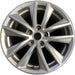 17" INFINITI Q50 14-15 17x7.5 , , narrow spoke width Original OEM Wheel Rim - Front View