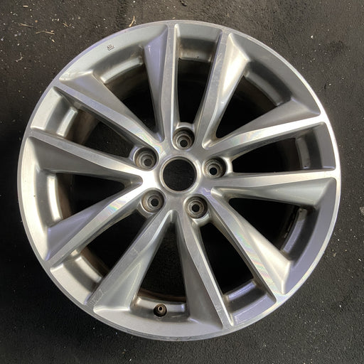 17" INFINITI Q50 14-15 17x7.5 , , narrow spoke width Original OEM Wheel Rim - Angle View