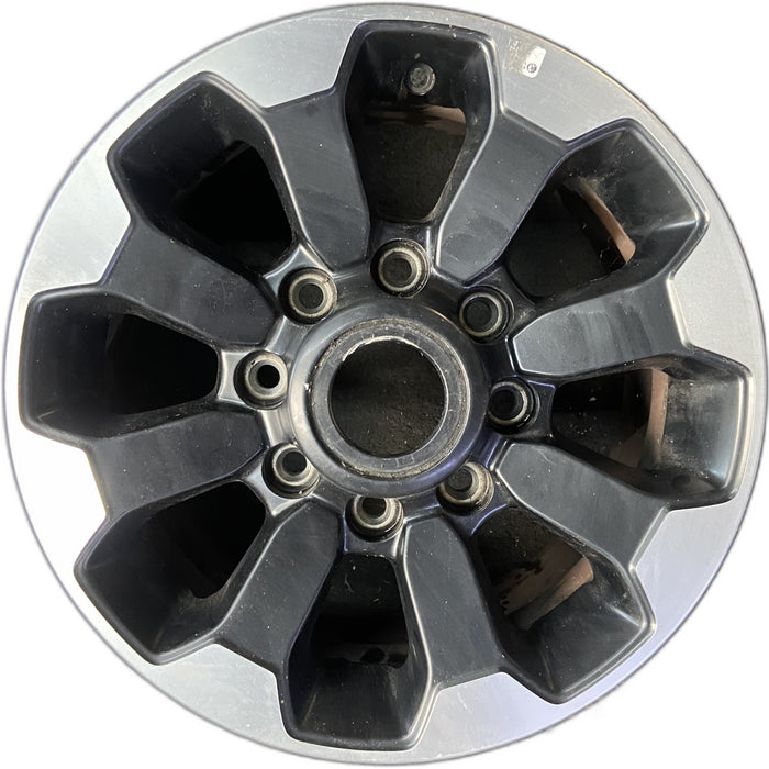 17" DODGE 2500 PICKUP 20-21 , 17x8 , , machined Original OEM Wheel Rim - Front View