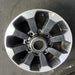 17" DODGE 2500 PICKUP 20-21 , 17x8 , , machined Original OEM Wheel Rim - Side Profile
