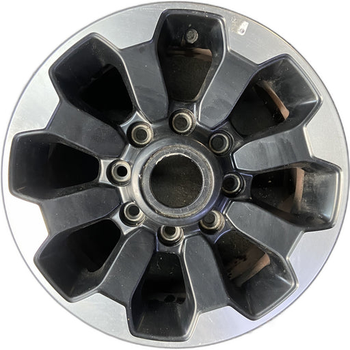17" DODGE 2500 PICKUP 20-21 , 17x8 , , machined Original OEM Wheel Rim - Front View