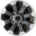 17" DODGE 2500 PICKUP 20-21 , 17x8 , , machined Original OEM Wheel Rim - Front View
