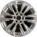 20" YUKON 21 20x9, , polished, opt NZG Original OEM Wheel Rim - Front View