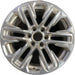 20" YUKON 21 20x9, , polished, opt NZG Original OEM Wheel Rim - Front View