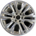 20" SIERRA 1500 PICKUP 19 , 20x9, 12 spoke, V spoke, opt RTL Original OEM Wheel - Front View