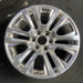 20" SIERRA 1500 PICKUP 19 , 20x9, 12 spoke, V spoke, opt RTL Original OEM Wheel - Angle View