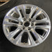 20" SIERRA 1500 PICKUP 19 , 20x9, 12 spoke, V spoke, opt RTL Original OEM Wheel - Side Profile