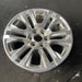 20" SIERRA 1500 PICKUP 19 , 20x9, 12 spoke, V spoke, opt RTL Original OEM Wheel - Close-Up Detail