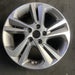 17" ELANTRA 17 17x7 , Sdn Original OEM Wheel Rim - Angle View